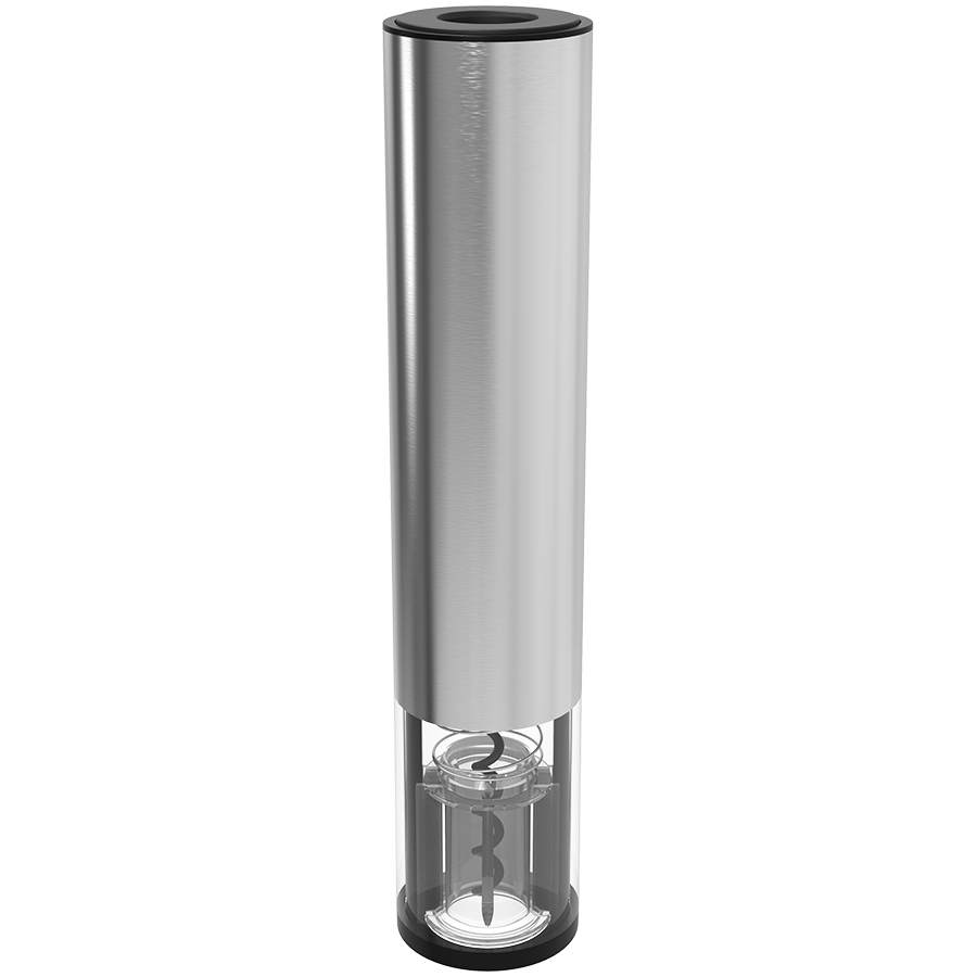 Prestigio Garda, smart wine opener, simple operation with 2 buttons, aerator, vacuum stopper preserver, foil cutter, opens up to 50 bottles wihout recharging, premium design, 500mAh battery, Dimension [5]