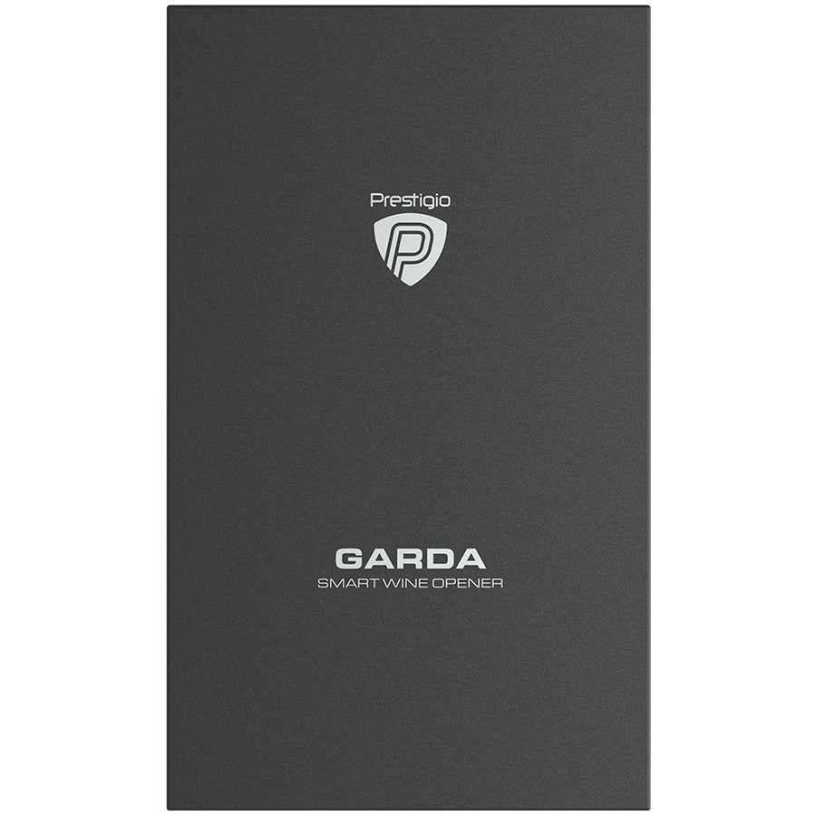 Prestigio Garda, smart wine opener, simple operation with 2 buttons, aerator, vacuum stopper preserver, foil cutter, opens up to 50 bottles wihout recharging, premium design, 500mAh battery, Dimension [11]