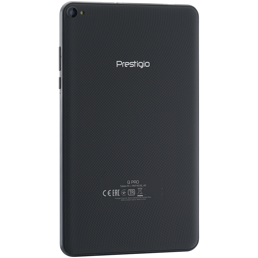 Prestigio Q PRO,PMT4238_4G_D_GY,Single Micro-SIM, have call fuction, 8.0"WXGA(800*1280)IPS display, up to 1.4GHz quad core processor, android 9.0, 2GB RAM+16GB ROM, 0.3MP front camera+2MP rear camera, [7]