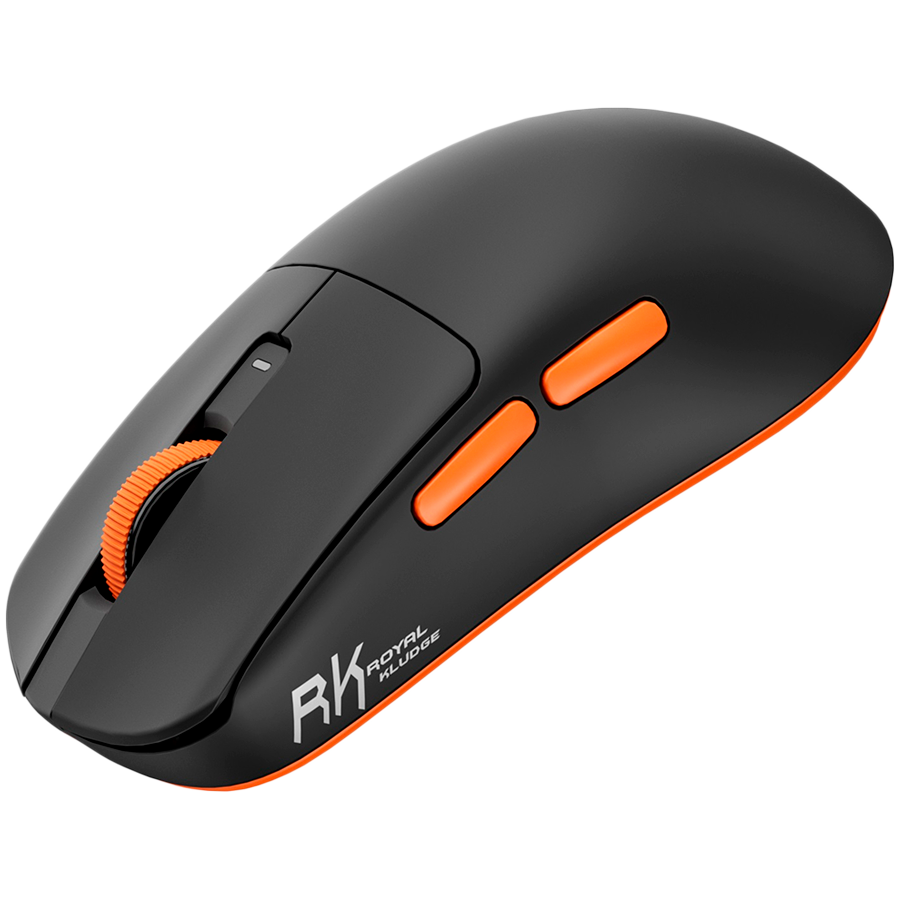 ROYAL KLUDGE M30 Black Orange Gaming Mouse PAW 33111K [2]