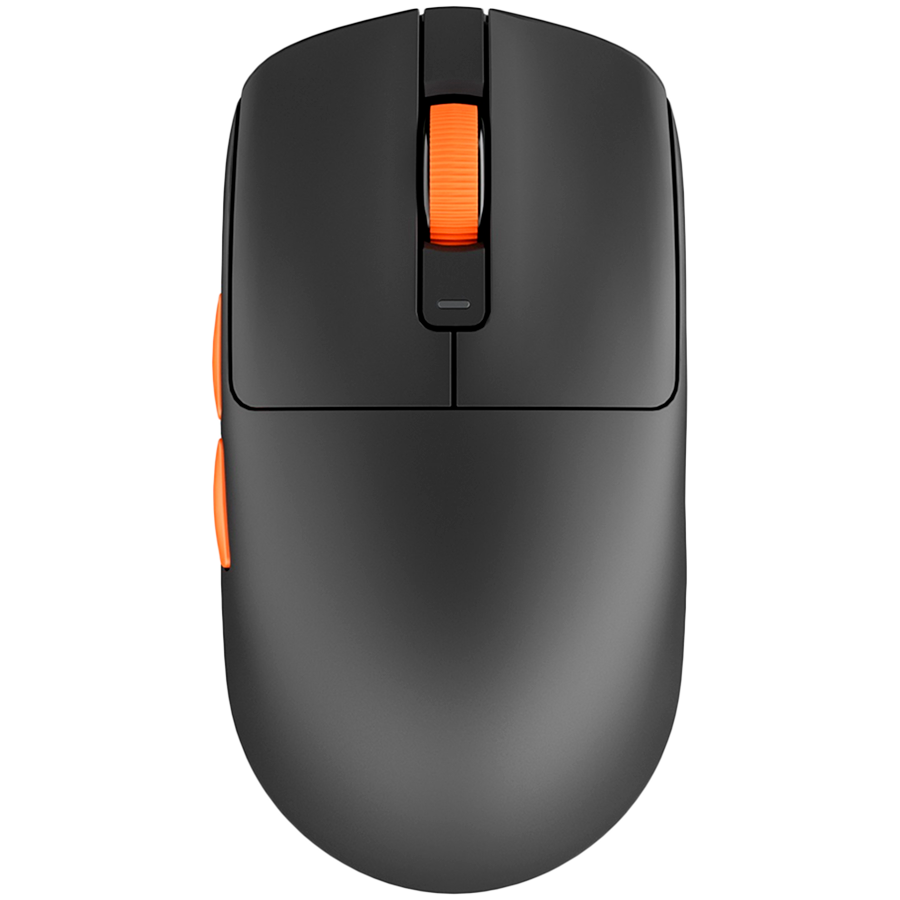 ROYAL KLUDGE M30 Black Orange Gaming Mouse PAW 33111K [1]
