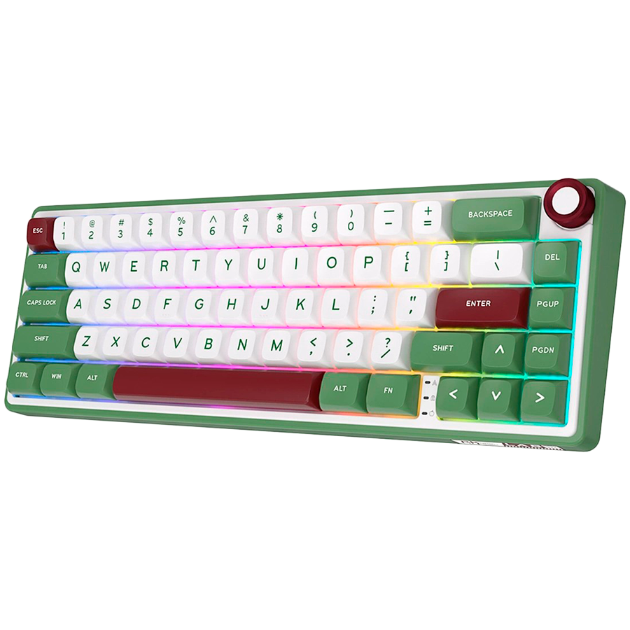 ROYAL KLUDGE R65 Green sand Gaming Keyboard Chartreuse switch [2]