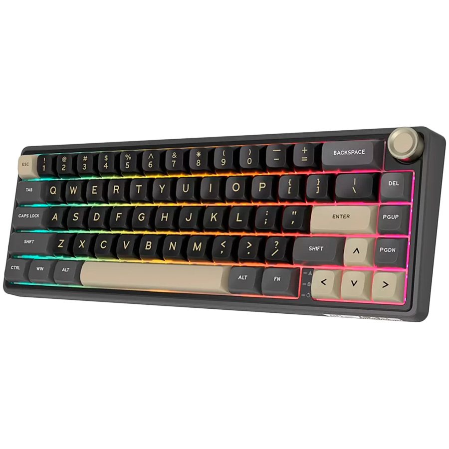 ROYAL KLUDGE R65 Phantom Gaming Keyboard Chartreuse switch [2]