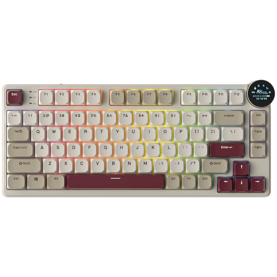 ROYAL KLUDGE RK N80 Rosy Clouds Gaming Keyboard Red switch [1]