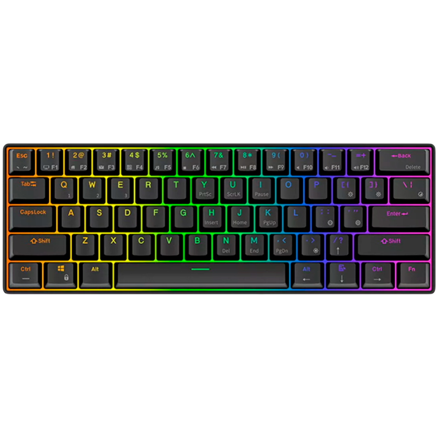 ROYAL KLUDGE RK61 Black Gaming Keyboard Red switch [1]