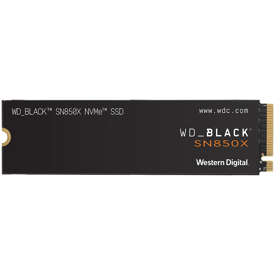 SSD WD Black SN850X 2TB M.2 2280 PCIe Gen4 x4 NVMe, Read/Write: 7300/6600 MBps, IOPS 1200K/1100K, TBW: 1200 [1]