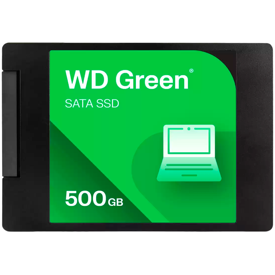 SSD WD Green 500GB SATA, 2.5", 7mm, Read: 545 MBps [1]