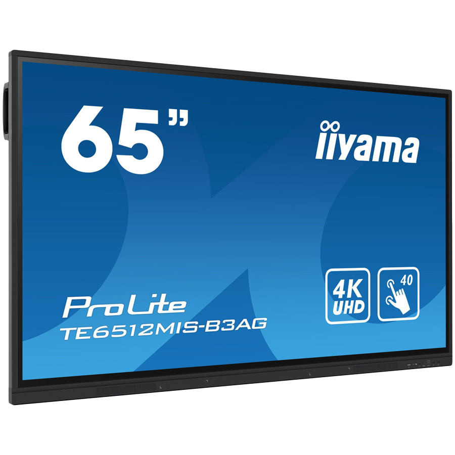 TE6512MIS-B3AG is an exceptional 4K UHD interactive display designed by iiyama to enhance collaboration, communication, and engagement. With key features like Zero Airgap LCD screen eliminating parall [2]