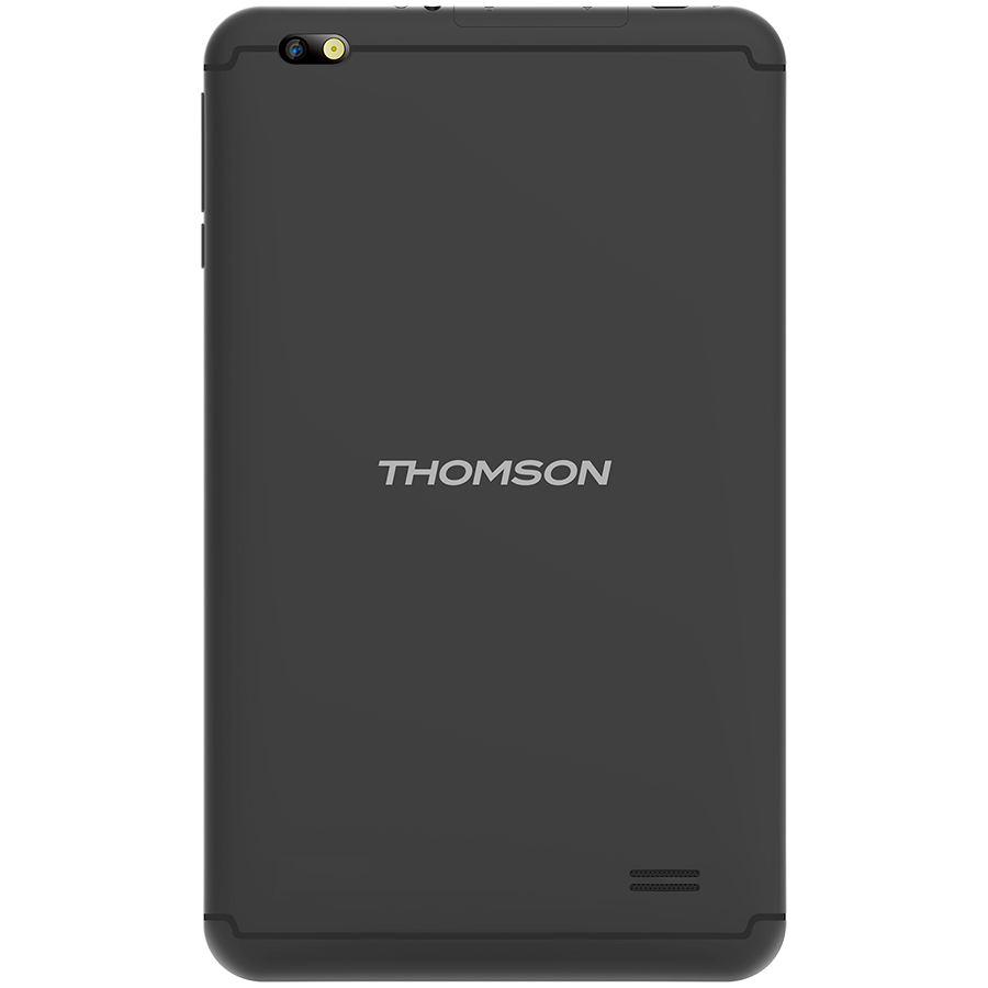 THOMSON TEO8 LTE, 8-inch (1280X800) HD display, Quad Qore SC9832E, 2 GB RAM, 32 GB ROM, 1xNANO SIM, 1xMicroSD, 1xMicroUSB, 2.0MP front camera, 5.0MP rear camera, WiFi AC, 4G LTE, BT 4.0, 4000mAh 3.8V  [3]