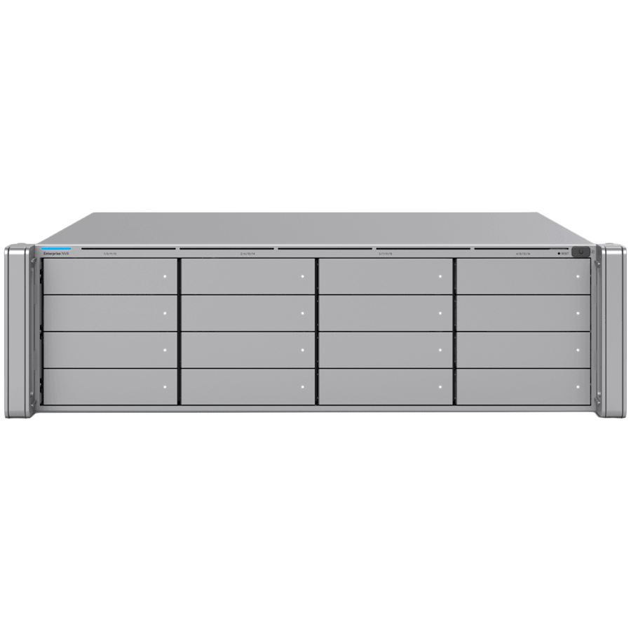 Ubiquiti 3U NVR with (16) 2.5/3.5” drive bays, supporting up to (70) 4K cameras or (210) Full HD cameras [1]