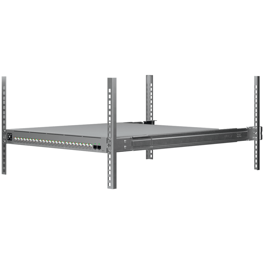 Ubiquiti network switch ECS-24-PoE-EU Enterprise-grade 24-port, Layer 3 Etherlighting PoE+++ switch with high-capacity 10 GbE RJ45 and 25G SFP28 connections for high availability system design, (16) 1 [4]