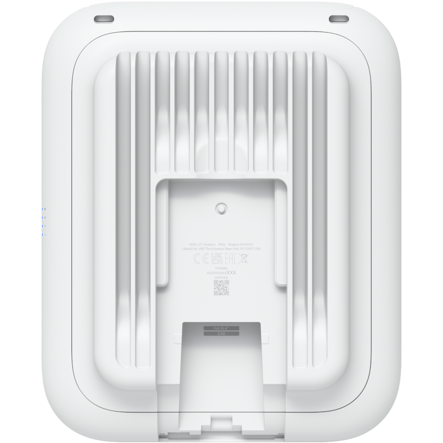 Ubiquiti U7-Outdoor All-weather WiFi 7 AP with 4 spatial streams, an integrated directional super antenna, and versatile mounting options [3]