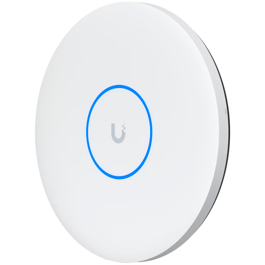 Ubiquiti U7-PRO-XGS Ceiling-mounted 8-stream WiFi 7 AP with dedicated spectral scanning radio and 10/5/2.5/1 GbE support, 160 sqm coverage, 500+ connected devices, Powered using PoE++, 10 GbE uplink [2]