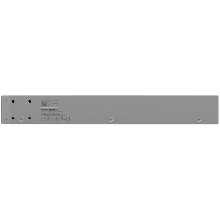 Ubiquiti UniFi EFG-EU 25G Enterprise-grade 25 Gbps UniFi Cloud Gateway with two WAN ports, 12.5 Gbps routing with IDS/IPS, (2) 25G SFP28, (2) 10G SFP+, and (2) 2.5 GbE RJ45 ports, 2x included hot-swap [5]