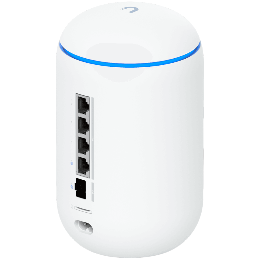 Ubiquiti UniFi UDR7 Dream Router 7 Desktop 10G Cloud Gateway with integrated WiFi 7, PoE switch, microSD storage, and full UniFi application support, 10G SFP+ and (1) 2.5 GbE RJ45 WAN port, 64 GB micr [4]
