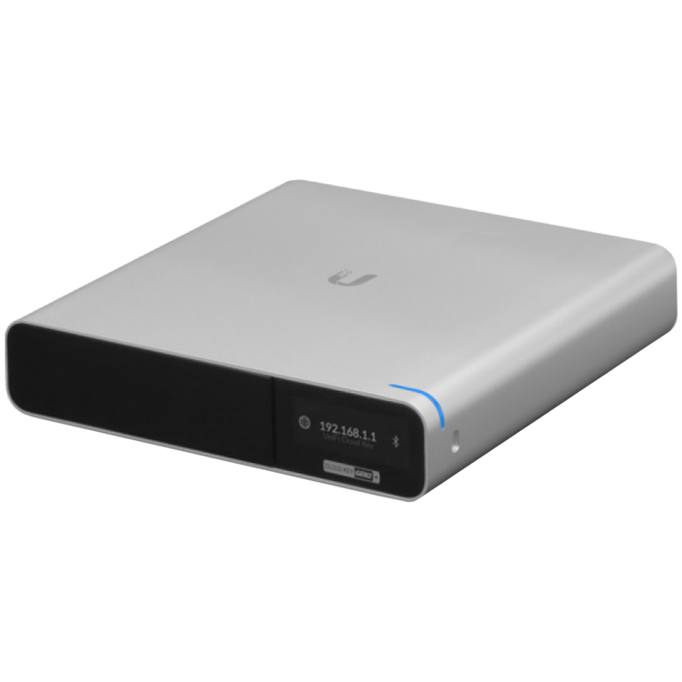 UniFi Console that connects directly to the Site Manager for powerful, multi-application site management, w/Pre-installed 1TB SSD, POE, Bluetooth. Includes full UniFi application suite for device mana [1]