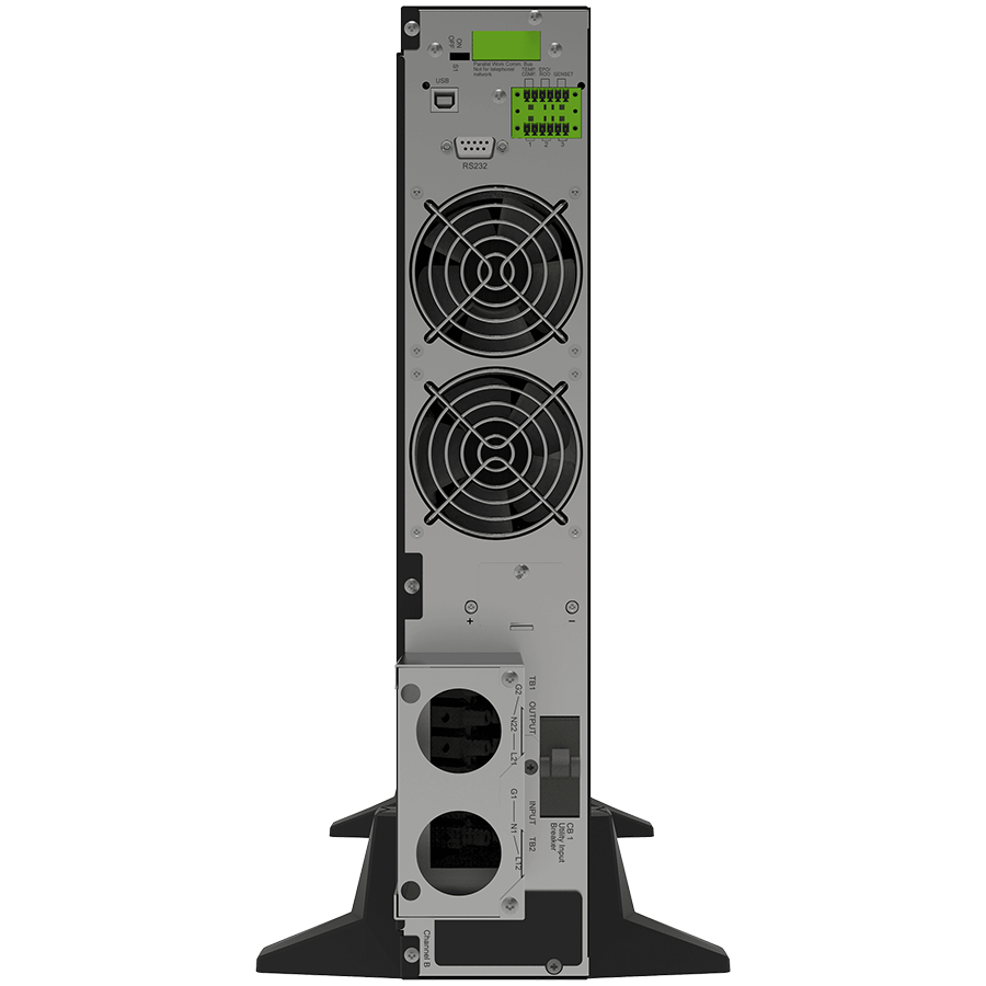 UPS Legrand KEOR DK Tower/Rack, 3000VA/3000W, On Line Double Conversion, Sinusoidal, PFC, USB & RS232 port, 6 x IEC C13 & 1 x IEC C19, batteries 6x 12V, 9Ah (Optional Kit Rack 310952, SNMP card , Batt [3]