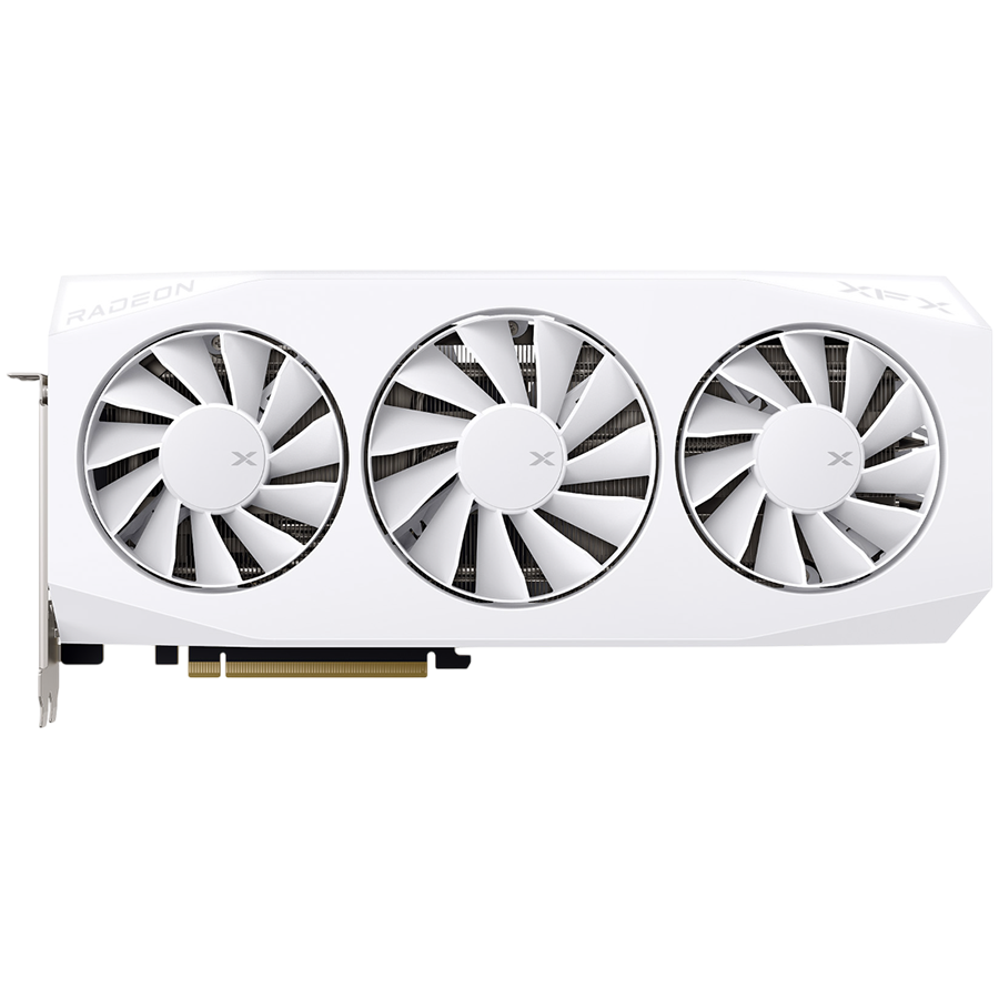Placă video XFX Mercury AMD Radeon RX 9060XT OC White Gaming Edition cu 16GB GDDR6 HDMI 2xDP, AMD RDNA 4 [2]