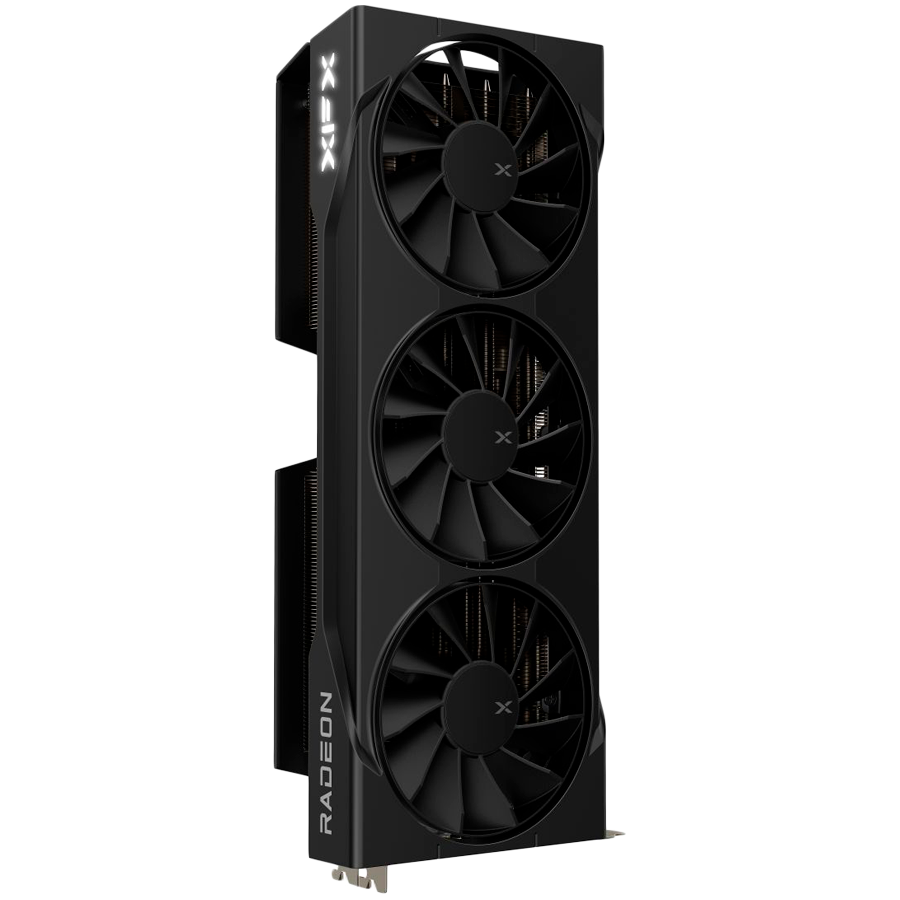 Placă video XFX Swift AMD Radeon RX 9070XT cu trei ventilatore, 16 GB GDDR6, 256 biți, HDMI 3xDP [5]