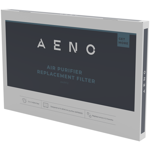 AENO Air Purifier filter AAP0002S, activated carbon granules, HEPA, H13, L530*W340*H30mm, NW 0.86Kg, GW 1.09Kg [2]