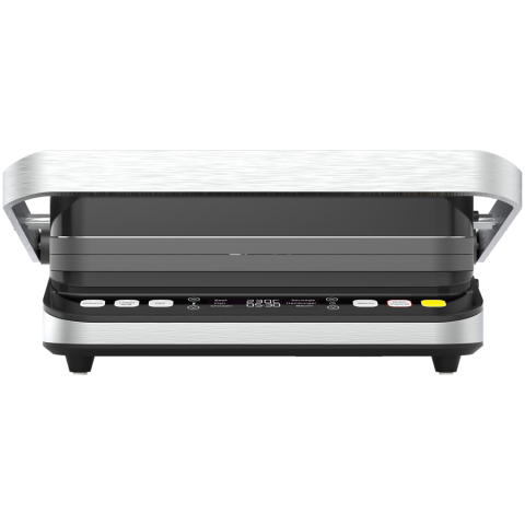 Grătar electric AENO EG5: 2000W, 2 moduri de încălzire - Grătar inferior, Ambele grătare, 6 programe presetate, Dezghețare, Unghi maxim de deschidere -180°, Reglare temperatură, Temporizator, Plăci de [3]