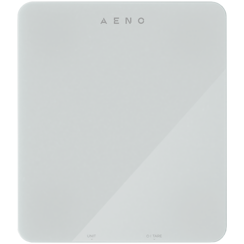 AENO Kitchen Scale KS1S Smart, Max load - 8 kg, Bluetooth, 10,000+ products & meals, 25 indicators analysis, Coffee mode, 6 unit conversion: kg, g, lb, fl, oz, ml, Material - glass [2]