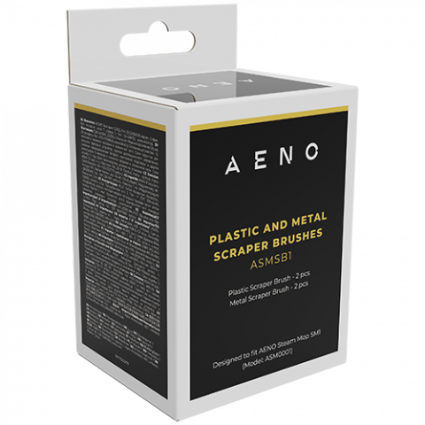 AENO Plastic scraper brush+Metal scraper brush for steam mop SM1 [3]