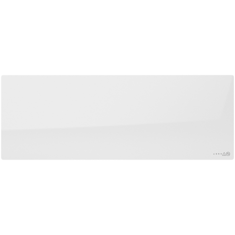AENO Premium Eco Smart Heater, 700W, Tempered glass, Infrared+convection heating type, Led display Plug type: Europe (E/F type), WHITE [1]