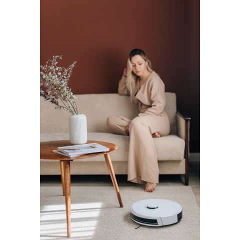 AENO Robot Vacuum Cleaner RC2S: wet & dry cleaning, smart control AENO App, powerful Japanese Nidec motor, turbo mode [8]