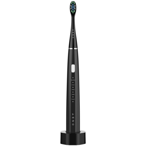 Periuțe de dinți electrice/Irigatoare - AENO SMART Sonic Electric toothbrush, DB2S: Black, 4modes +8 smart, wireless charging, 46000rpm, 90 days without charging, IPX7