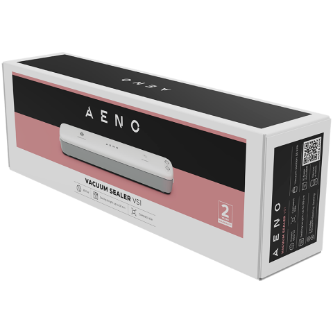 AENO Vacuum sealer VS1: 85W, 65kPa, 2 modes: Vac+Seal, Seal, Compact size, Max Pocket Width 30 cm [6]