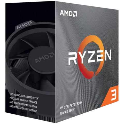 Procesoare - AMD CPU Desktop Ryzen 3 4/8T 5300G (4.2GHz,10MB,65W,AM4) box, with Wraith Stealth Cooler and Radeon Graphics
