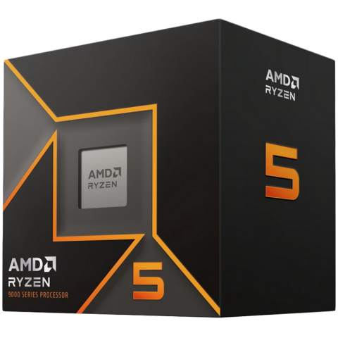 Procesoare - AMD CPU Desktop Ryzen 5 6/12T 9600 (5.2GHz,38MB,65W,AM5) box, with Wraith Stealth Cooler and Radeon Graphics