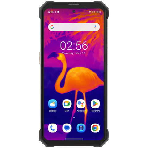 Telefoane - Blackview BV8900 Rugged LTE 8GB/256GB 6.5-inch FHD+ 1080x2400 Octa-core 64MP+5MP/16MP Thermal camera Battery 10000mAh Type-C Android 13 Fingerprint NFC Dual SIM SD card slot No charging MIL-STD-810G B