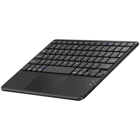 Blackview K2 Bluetooth Keyboard, 242.3х168.7х6.5, Bluetooth 3.0, Battery 280 mAh, Windows, Android, iOS, Black [1]
