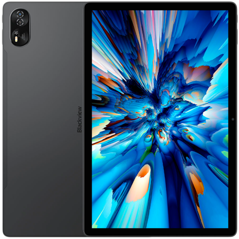 Tablete - Blackview MEGA 8 LTE 13inch FHD+IPS 1200x1920 90Hz 12GB+256GB Unisoc T620 Octa-core 2.2GHz Cam Front 13MP Rear 50MP 11000mAh NO Charging Netflix HD TUV Rheiland AI Android 15 Space Gray
