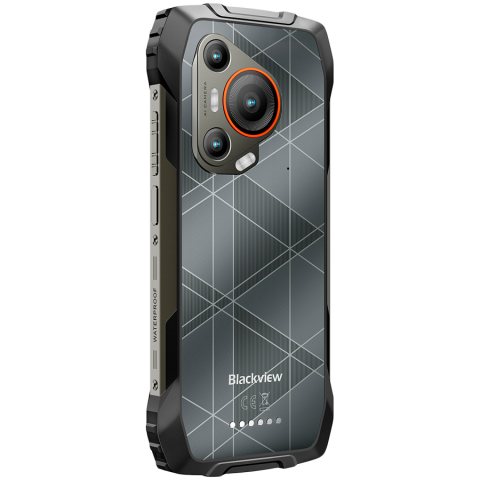 Telefon mobil Blackview BL7000 Rugged, 6.78" FHD+, 120Hz, MediaTek Dimensity 6300, 8GB RAM, 256GB, 5G Dual SIM, 50MP + 20MP Night Vision, 7500mAh, Android 15, Negru [5]