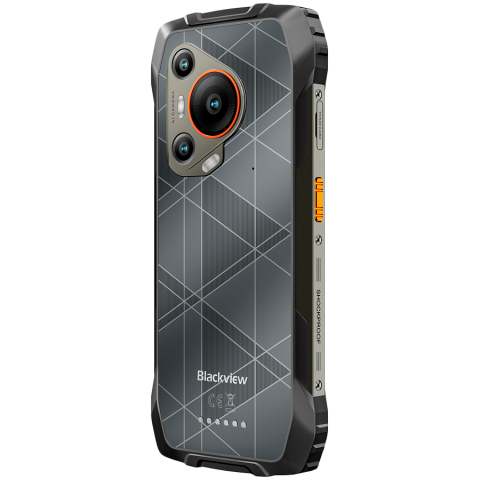 Telefon mobil Blackview BL7000 Rugged, 6.78" FHD+, 120Hz, MediaTek Dimensity 6300, 8GB RAM, 256GB, 5G Dual SIM, 50MP + 20MP Night Vision, 7500mAh, Android 15, Negru [6]