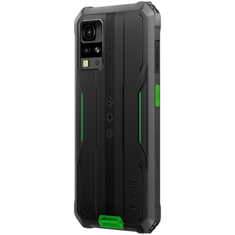 Blackview Rugged BV4800SE LTE 6.56" HD+IPS 720x1612 90Hz 4Gb+64Gb UMS9320E Octa-Core 1.8GHz CAM Front 8MP Rear 16MP+2MP NFC 5100mAh NO Charger Android 15 Green [5]
