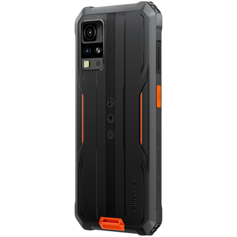 Blackview Rugged BV4800SE LTE 6.56" HD+IPS 720x1612 90Hz 4Gb+64Gb UMS9320E Octa-Core 1.8GHz CAM Front 8MP Rear 16MP+2MP NFC 5100mAh NO Charger Android 15 Orange [6]