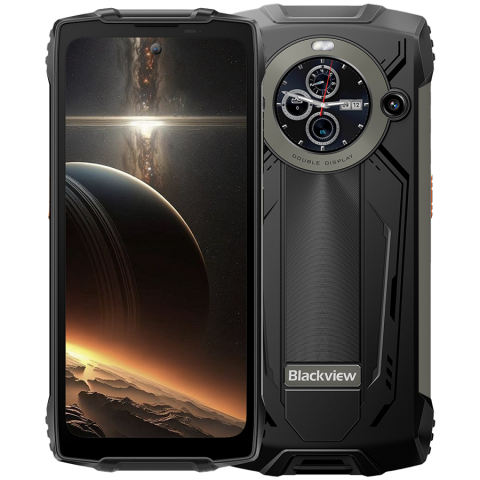 Telefoane - Blackview Rugged BV8200 LTE 6.5-inch FHD+IPS 1080x2400 120Hz Corning 3th + 1.3-inch 360x360 12+256GB MT8781 Octa-core 2.2GHz 8800mAh NO Charger CAM Front 32MP Rear 50+13MP IP68/IP69K/MIL-STD-810H NFC 