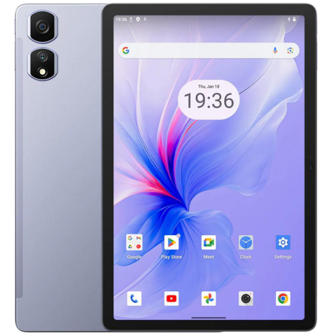 Tablete - Blackview Tab 16 Pro LTE 11-inch FHD+IPS 1200x1920 60Hz 8/256GB UMS9230T Octa-core 2.0GHz 8MP Front/13MP+2MP Back Camera Battery 7700mAh NO charging USB Type-C Android 14 SD card slot Twilight Purple