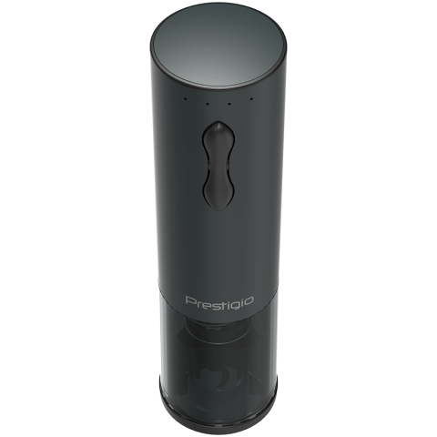 Bolsena, Electric wine opener with Prestigio Logo, aerator , vacuum preserver, Black color [3]