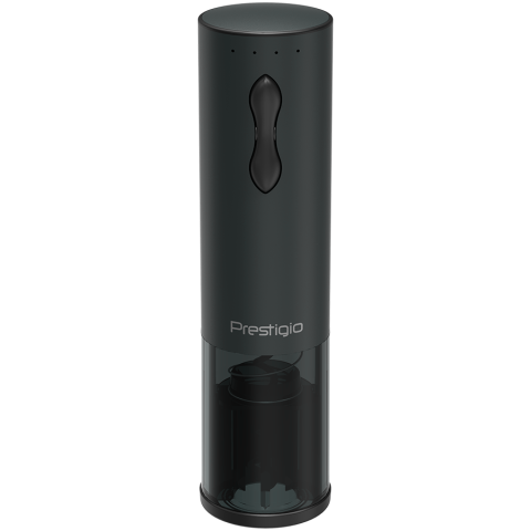 Diverse - Bolsena, Electric wine opener with Prestigio Logo, aerator , vacuum preserver, Black color