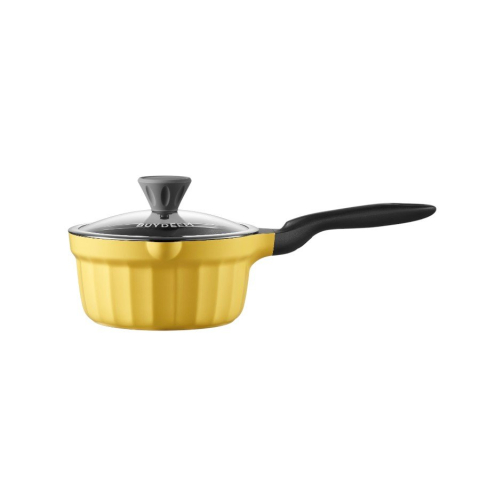 Electronice/Electrocasnice - BUYDEEM Cast Aluminum Nonstick Sauce Pan 1,8L, model CP141, color Mellow Yellow