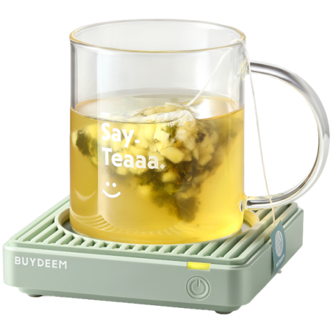 BUYDEEM Mug/coffee warmer, model OA2001, color Cozy Greenish [5]