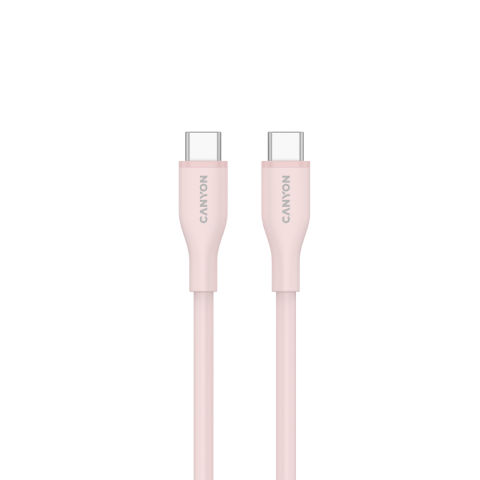 CANYON cable CC60SC10 C-C 60W 1m Silicon Pink Sand [1]