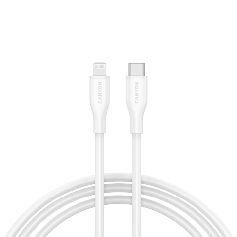 Laptop/Tablete/Telefoane - CANYON cable CLNM60 C-L 60W MFI 1m Silicon White