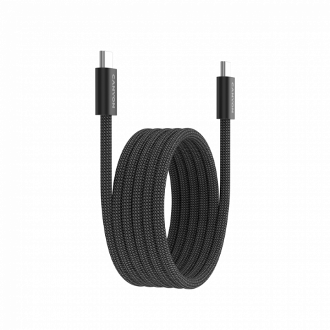 CANYON cable OnWire 60MG C-C 60W Magnet Braided 1m Black [4]