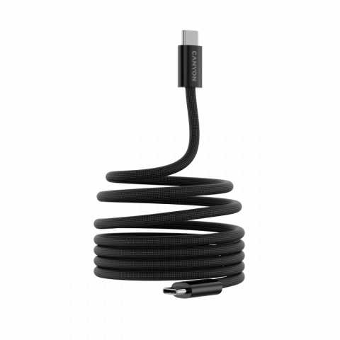 CANYON cable OnWire 60MG C-C 60W Magnet Braided 1m Black [1]